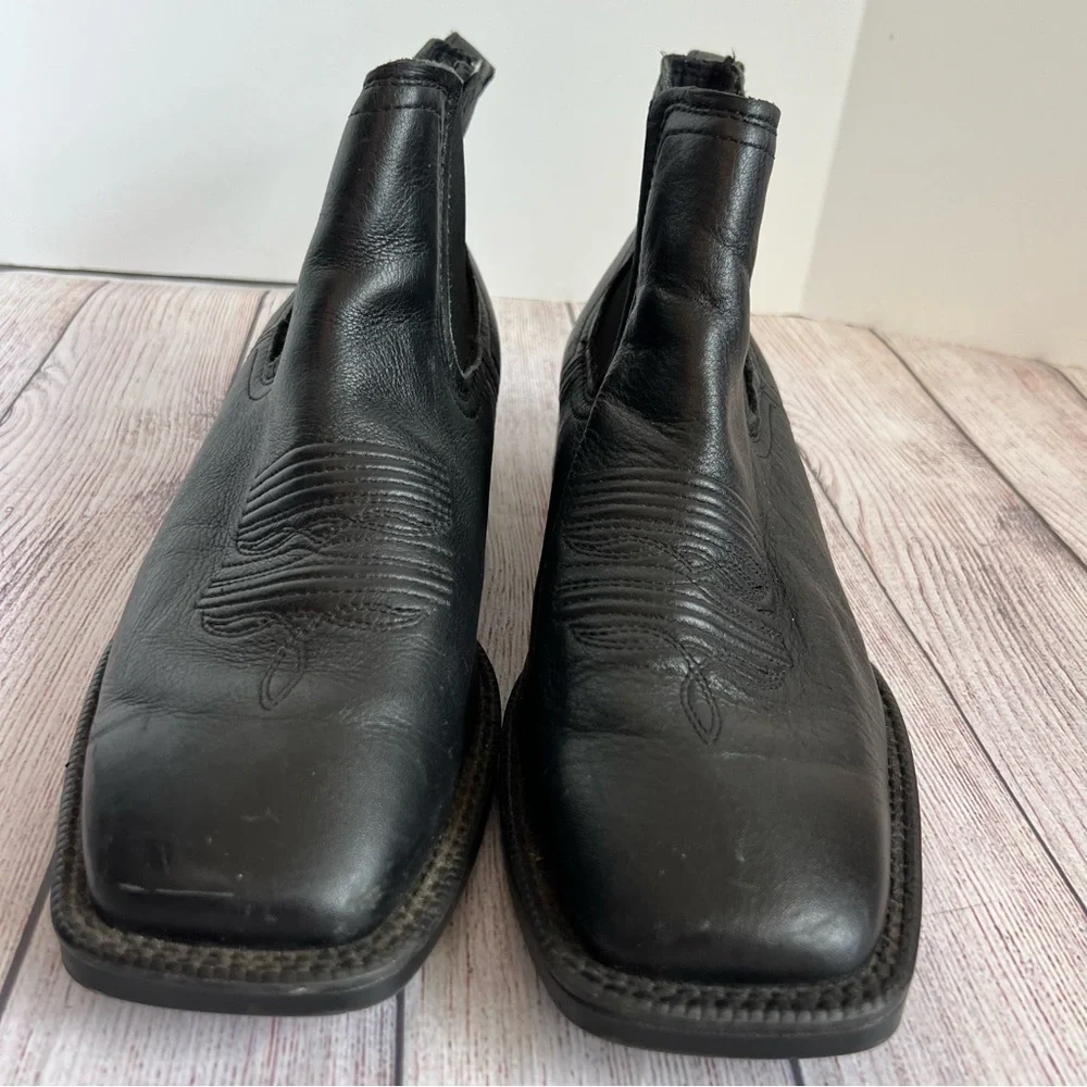 Ariat Booker Ultra Western Boot Black 11EE Extra Wide